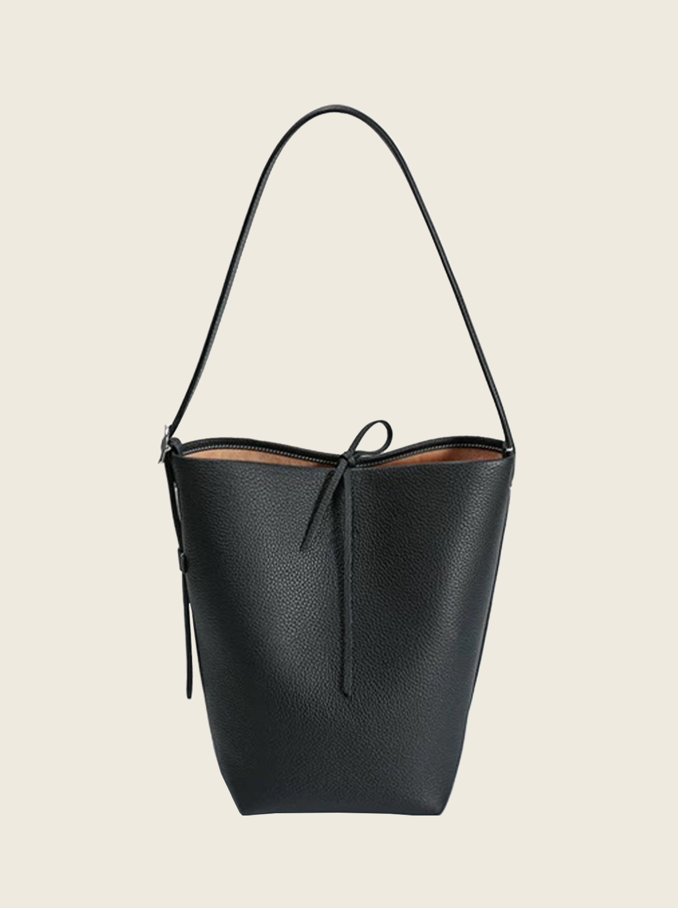 Single-shoulder large-capacity bucket bag