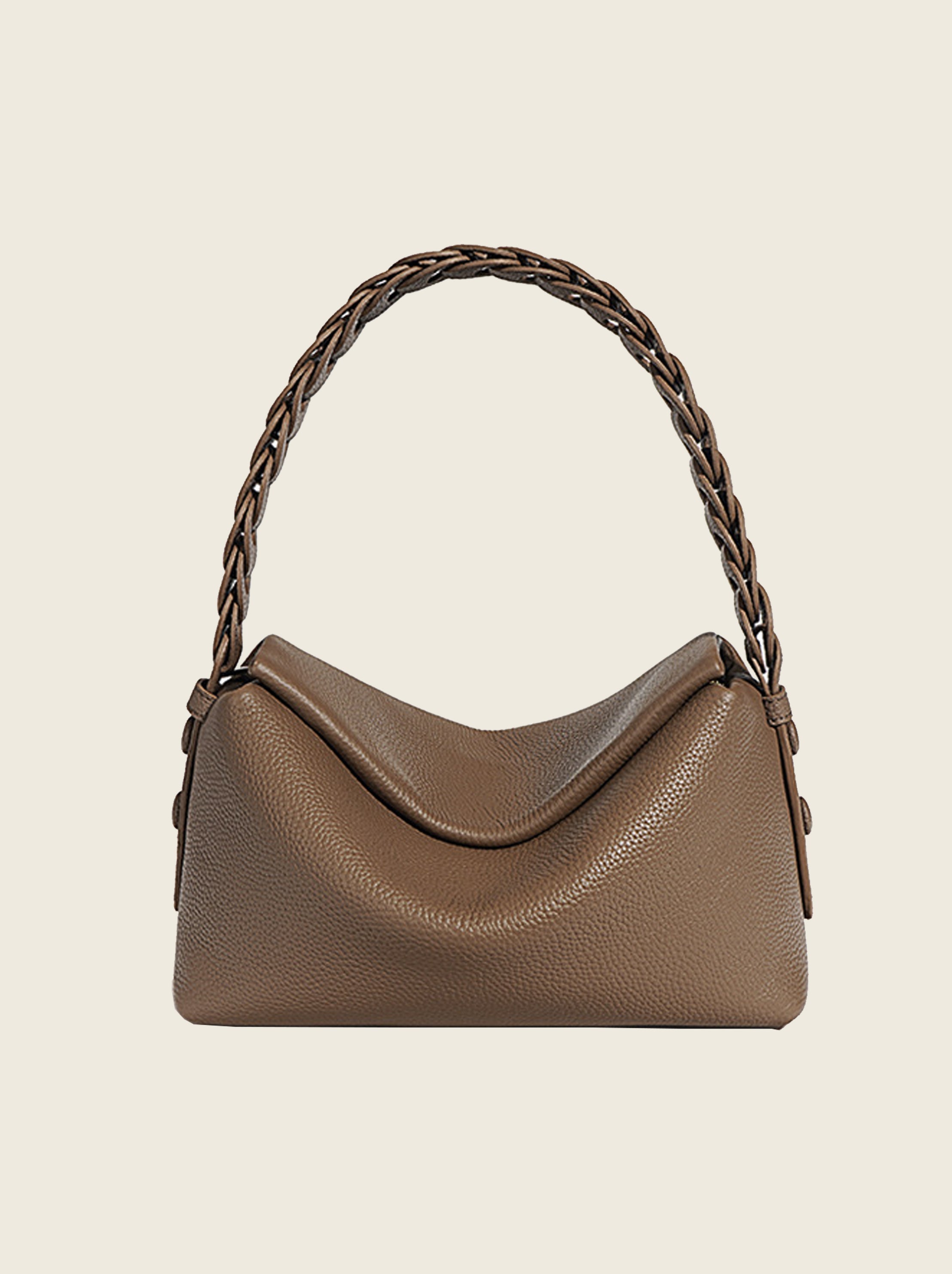 Single-shoulder Woven Pillow Bag