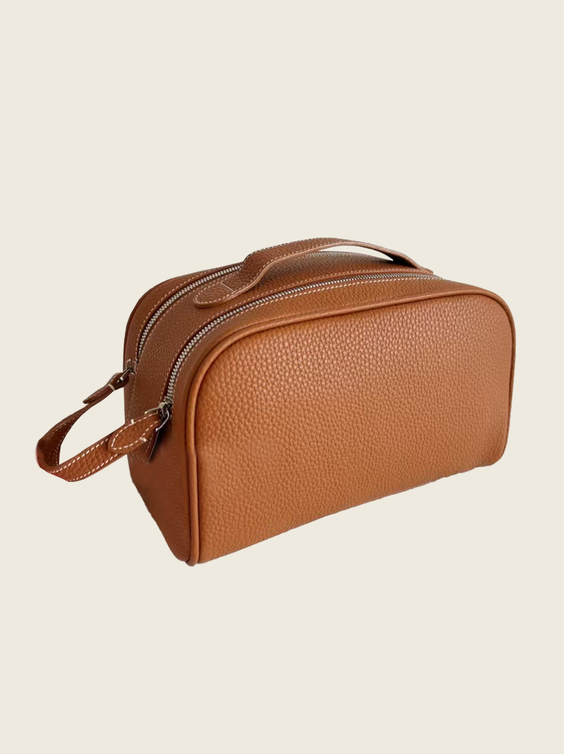 Spacious cosmetic storage bag