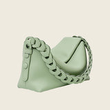 Single-shoulder Woven Pillow Bag