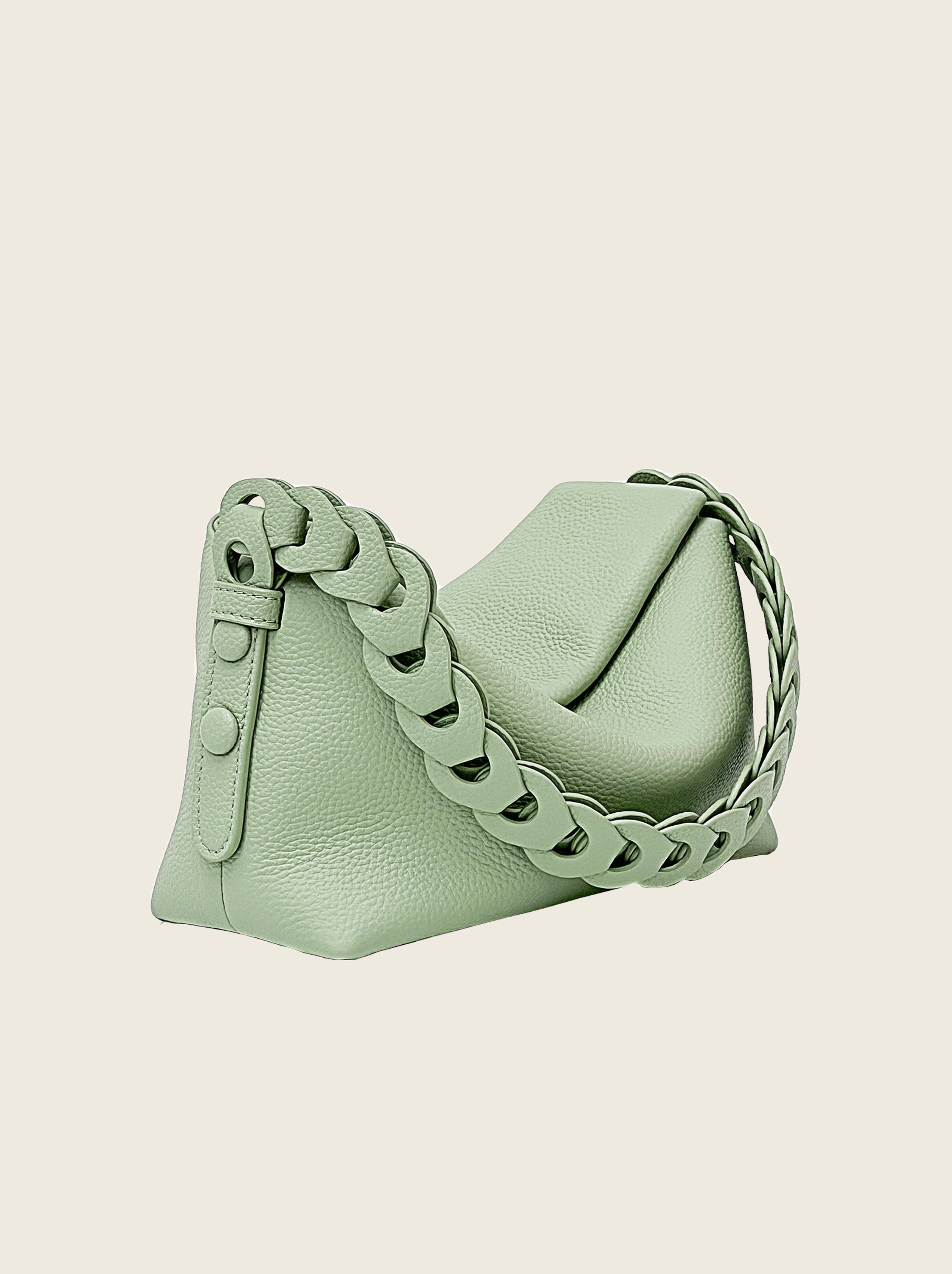 Single-shoulder Woven Pillow Bag