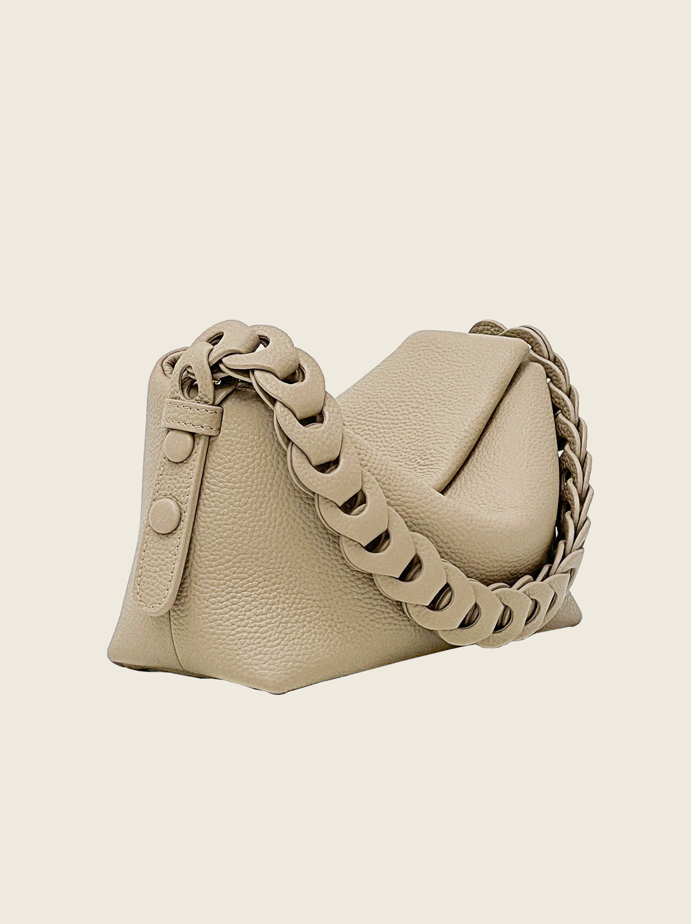 Single-shoulder Woven Pillow Bag