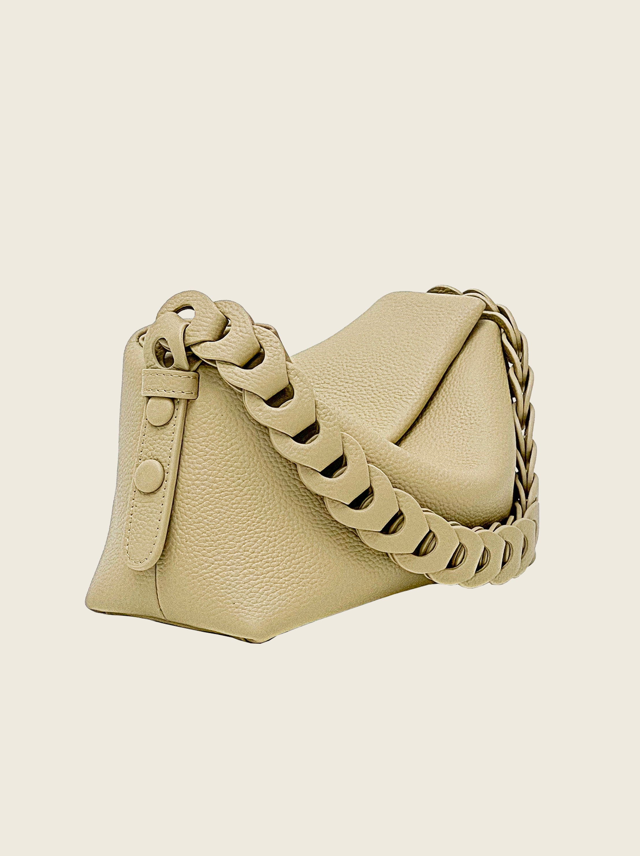 Single-shoulder Woven Pillow Bag