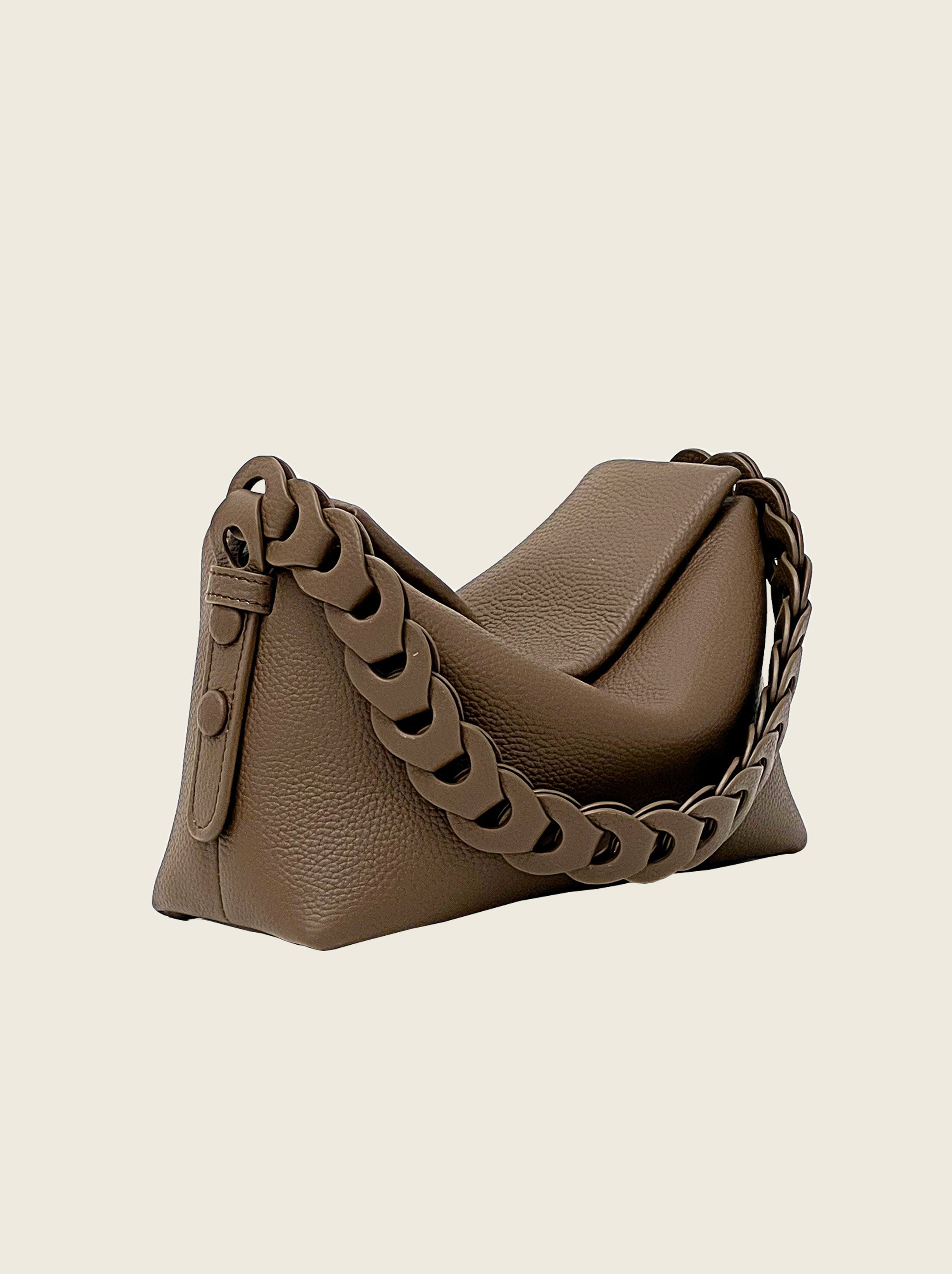 Single-shoulder Woven Pillow Bag