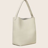 Hpai Medium Binah Bucket Bag in Leather - Ivory