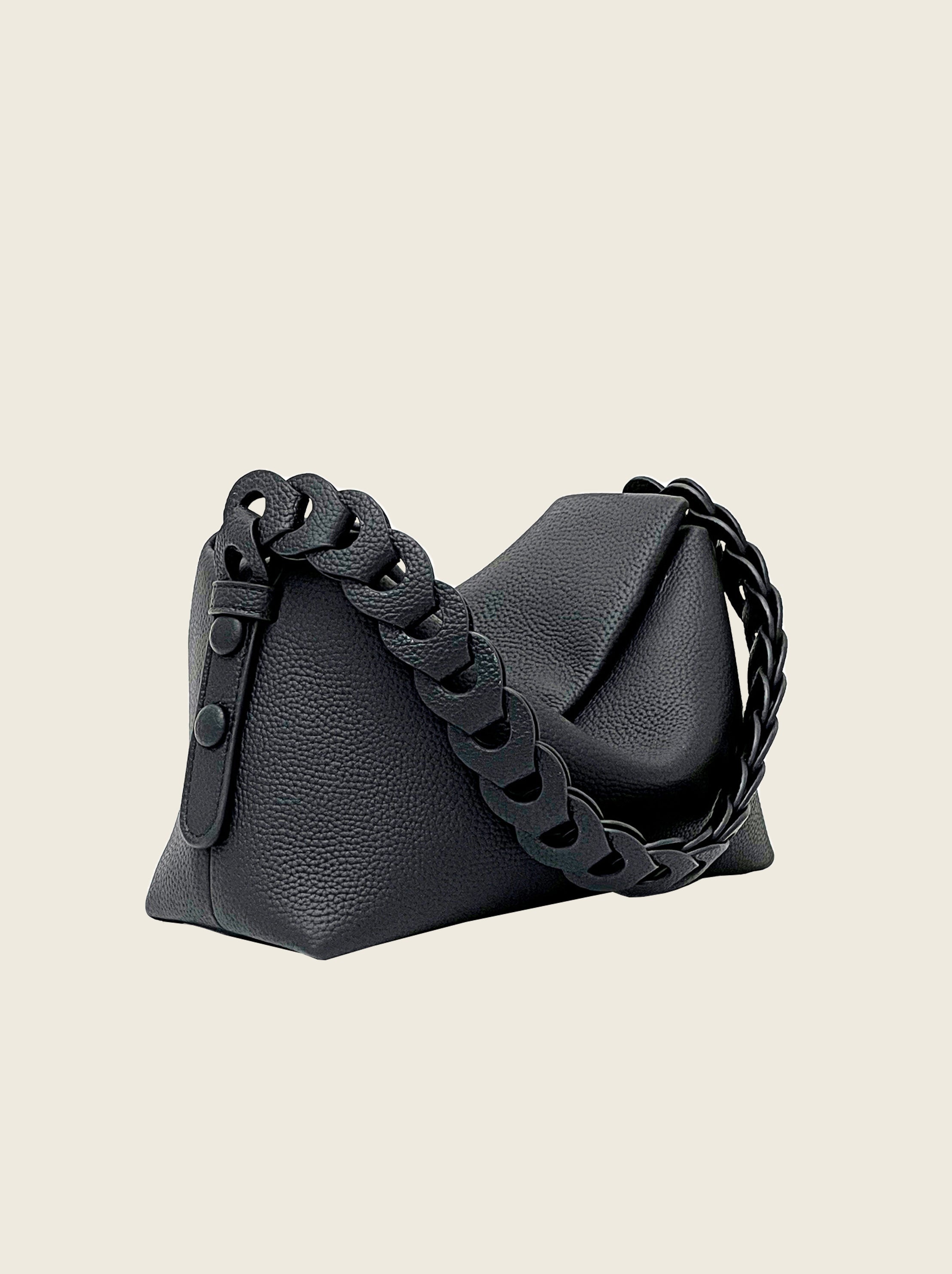 Single-shoulder Woven Pillow Bag