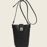 Mini Lock Crossbody Bag for Phone