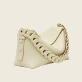 Single-shoulder Woven Pillow Bag