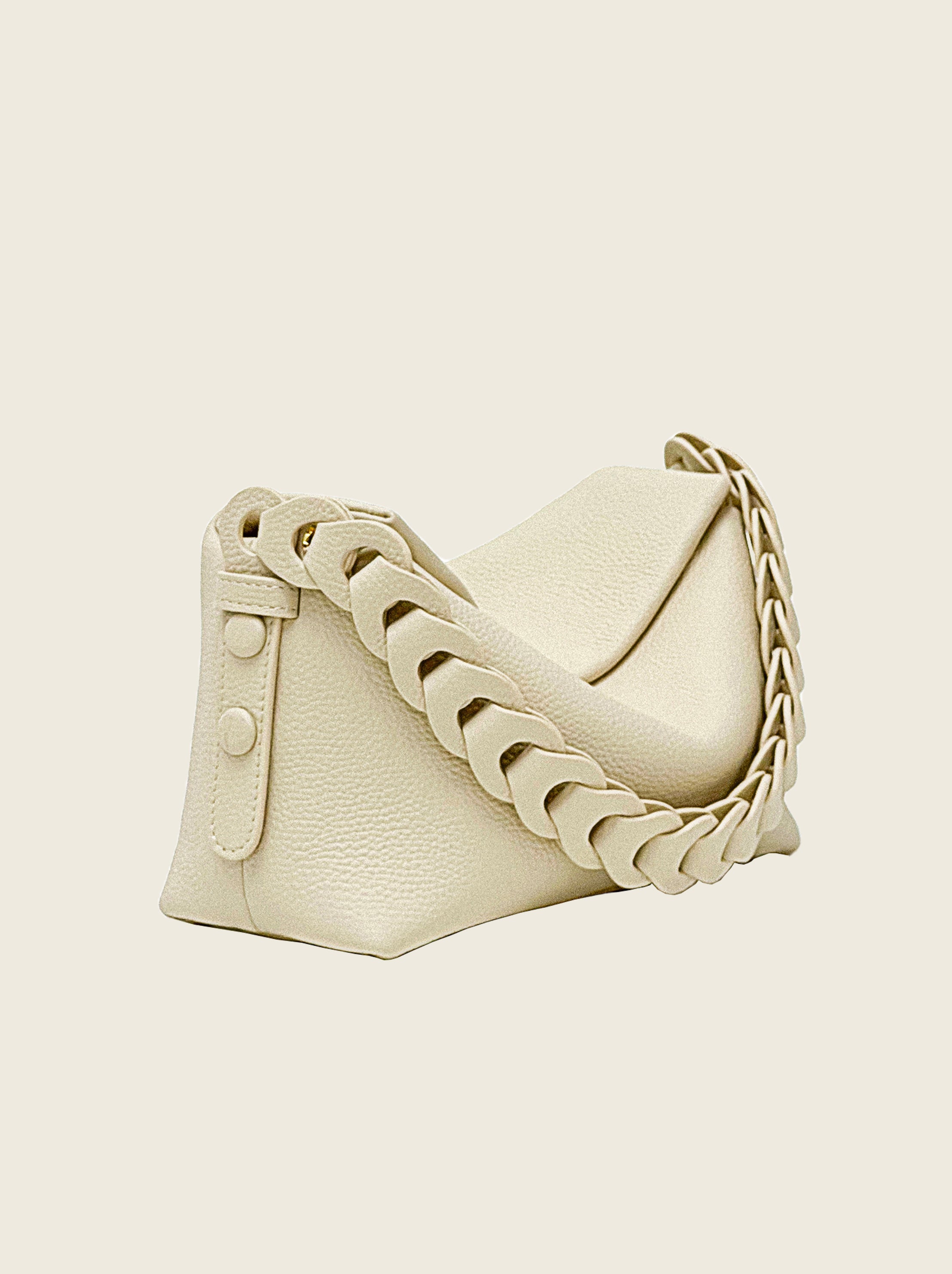 Single-shoulder Woven Pillow Bag