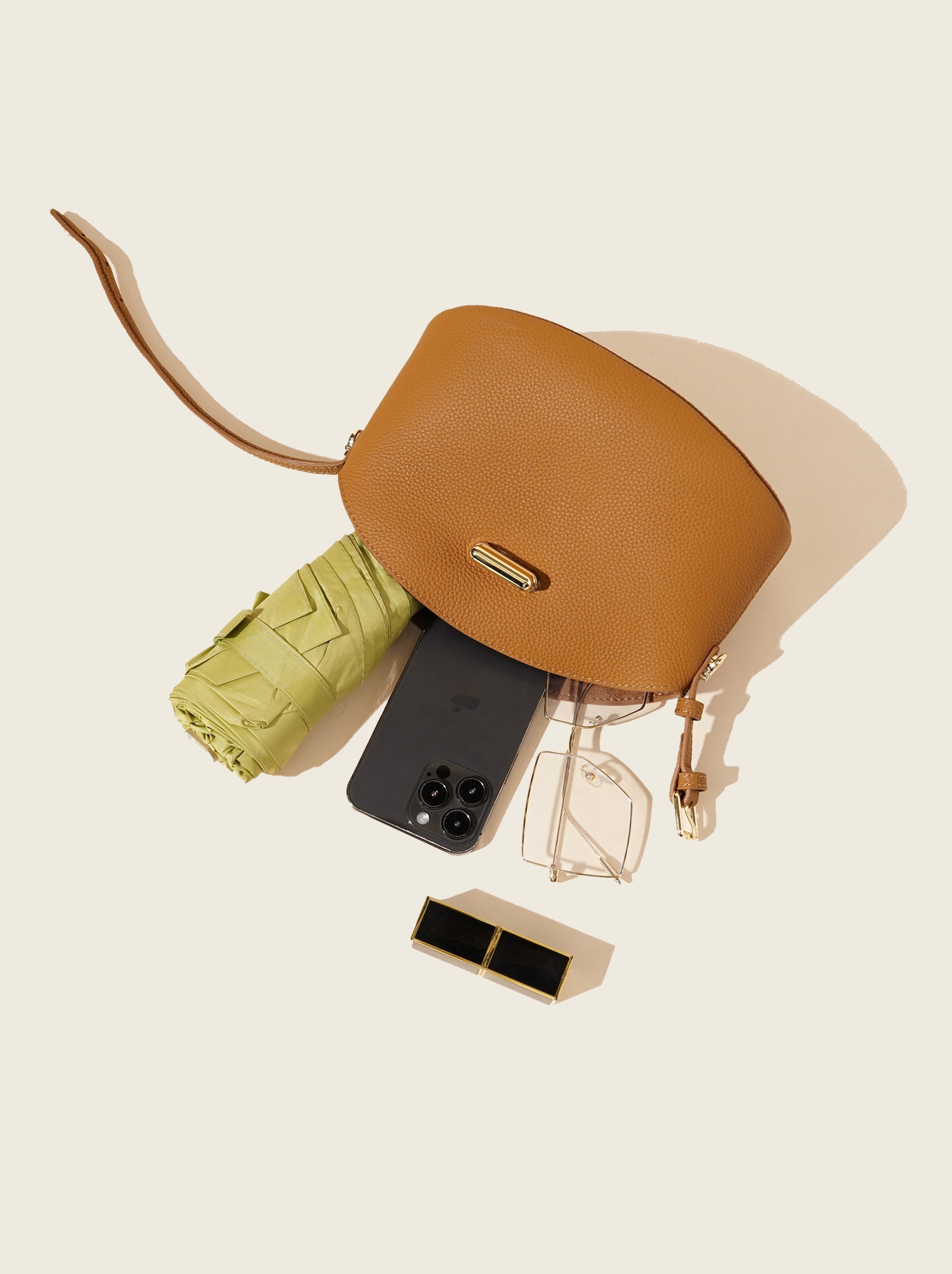 Simple shoulder crossbody bag high-end handbag