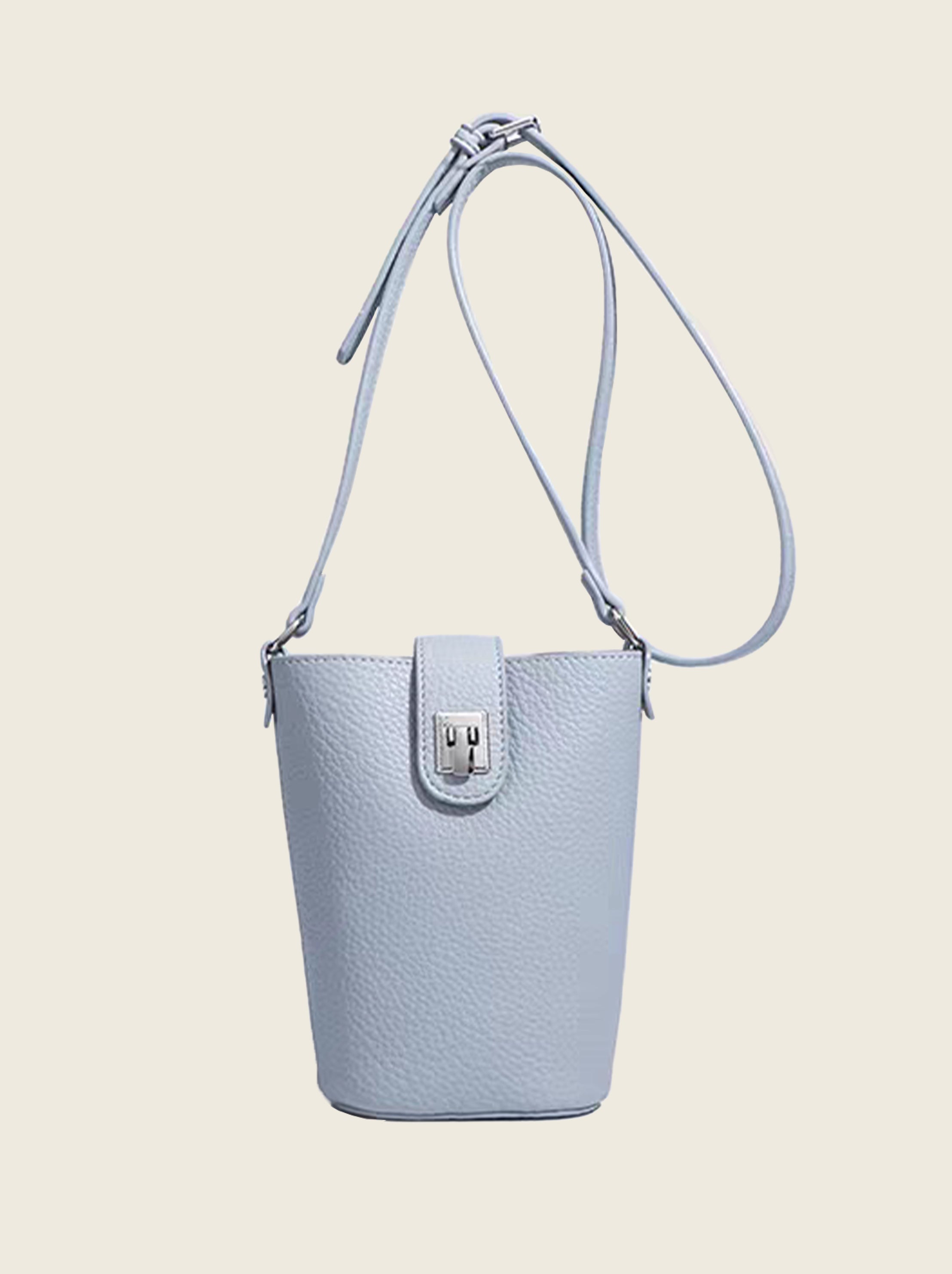 Mini Lock Crossbody Bag for Phone