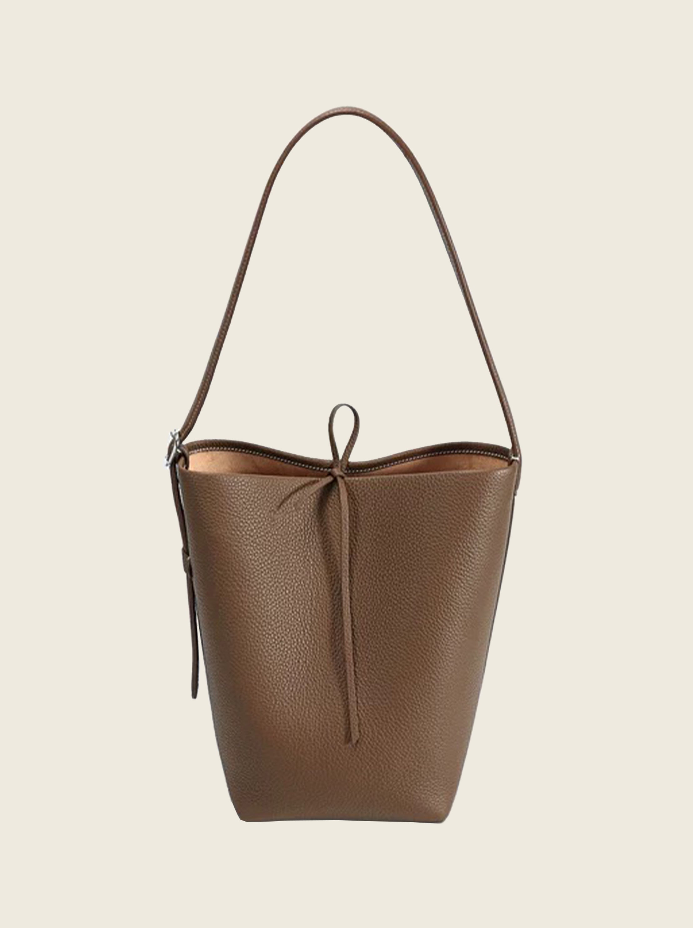 Single-shoulder large-capacity bucket bag