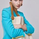 Sac seau Binah moyen en cuir Hpai - Lumi