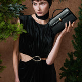 Hpai Julien Bag In Leather - Black