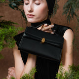 Hpai Julien Bag In Leather - Black