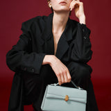 Hpai Julien Bag In Leather - Sage Green