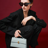 Hpai Julien Bag In Leather - Sage Green