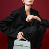 Hpai Julien Bag In Leather - Sage Green