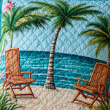 Shore Break Quilted Pillow Case
