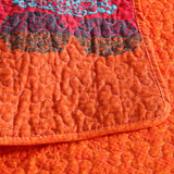 Vibrant Paisley Garden Quilted 3-Piece Bedding Set