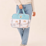 Sweet Boho Rainbow – Multifunctional Tote Bag with Spacious Storage for Travel & Everyday Use