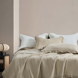 Classic Stripe Quilted 3-Piece Bedding Set