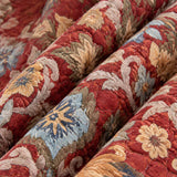 Vintage Floral Boho Quilted 3-Piece Bedding Set