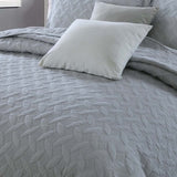 Braided Haven Quilted 3-Piece Bedding Set