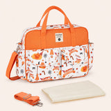 Festive Halloween Pumpkin – Multifunctional Tote Bag with Spacious Storage for Travel & Everyday Use