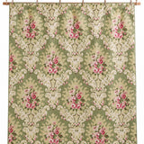 Vintage Rose Botanical Floral Quilted 3-Piece Bedding Set