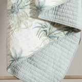 Serenity Palms Quilted 3-Piece Bedding Set