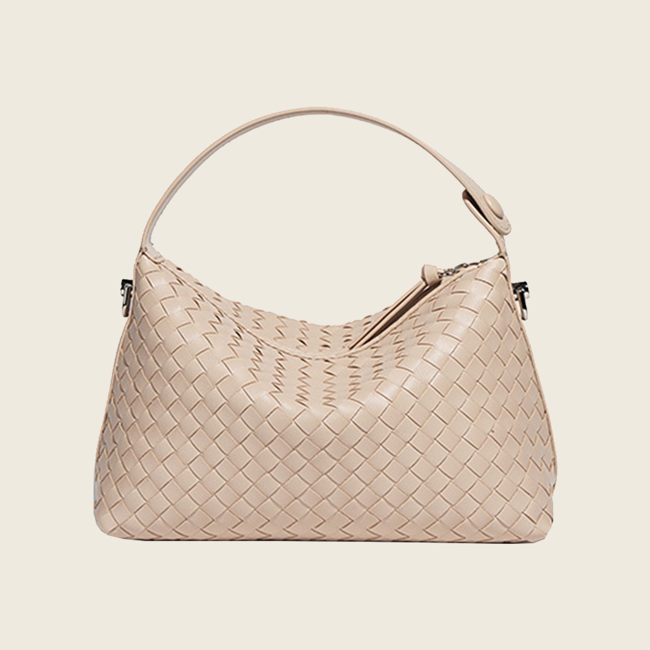 Woven Dumpling Tote Bag
