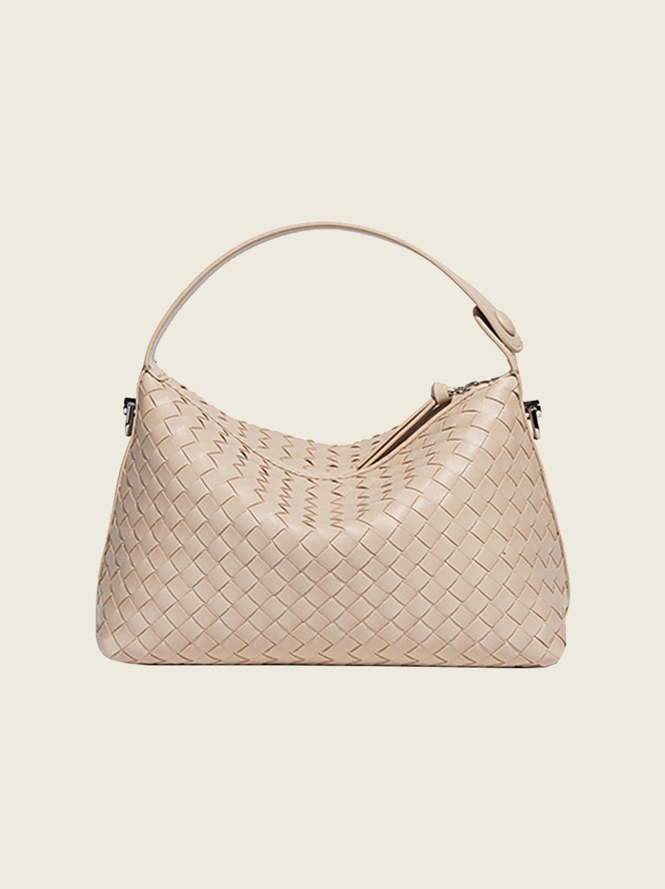 Woven Dumpling Tote Bag