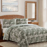 Costa Blanca Quilted 3-Piece Bedding Set