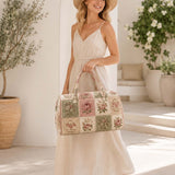 Halloween Ghost Coast Getaway Quilted Duffle Bag