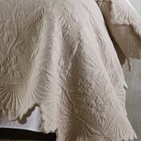 Serene Blossom 100% Cotton Floral Quilted Bedding Set