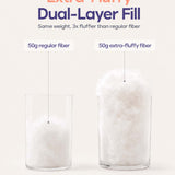 Puff Pillow – Extra-Fluffy Puff Grid Pillow