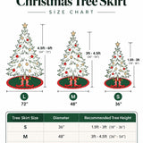 Vintage Christmas Starburst Patchwork Quilted Tree Skirt