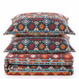 Southwestern Geometric Reversible 100% Cotton Quilted 3-Piece Bedding Set