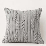 Classic Cable Knitted Pillow Cover