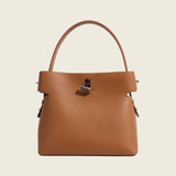 Single - shoulder Lock Tote Bag