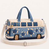 Sea Turtle Quilted Duffle Bag