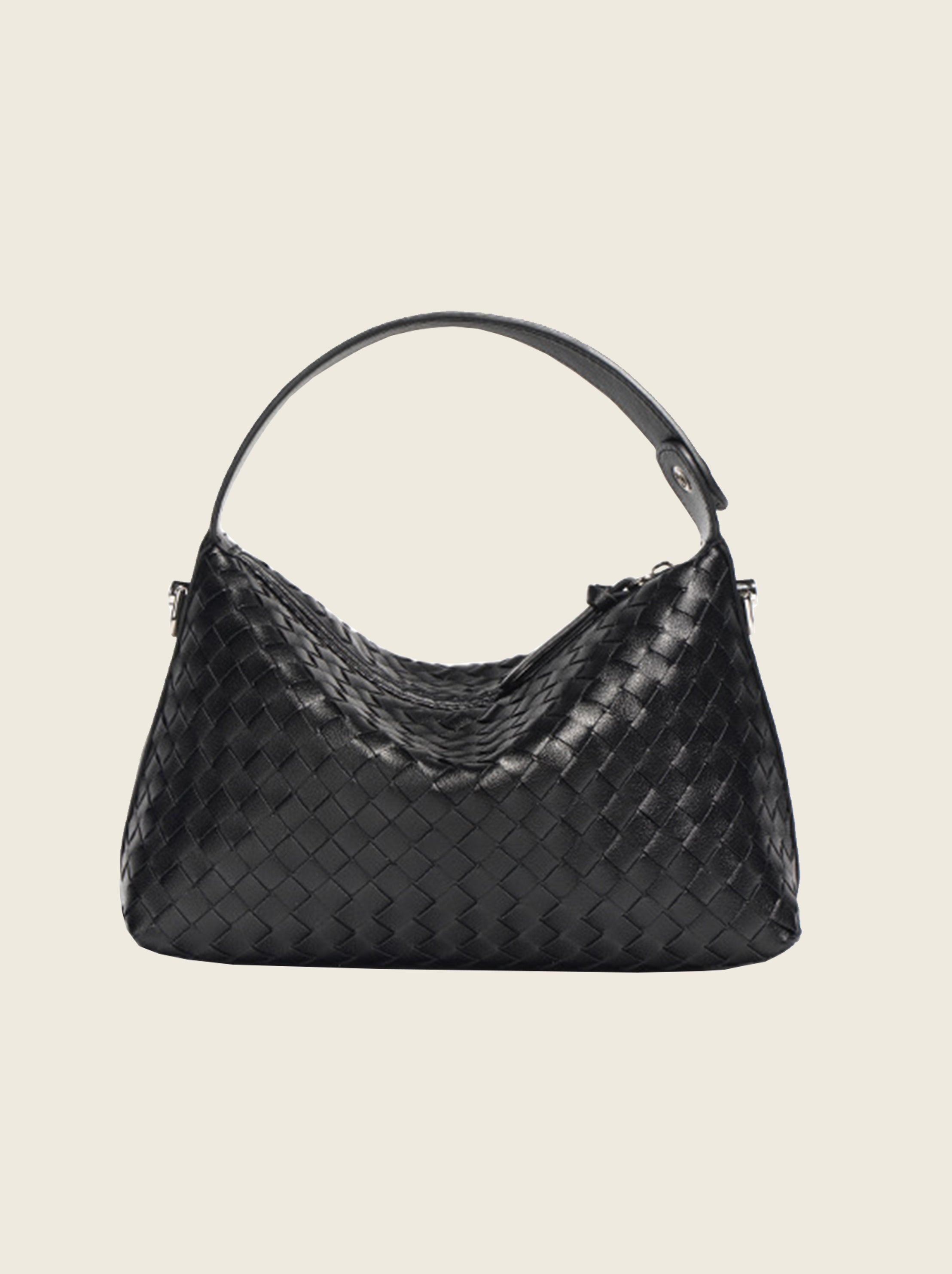 Woven Dumpling Tote Bag