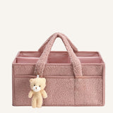 Plush Nursery Organizer Tote Bag