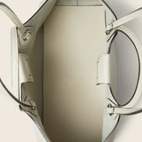 Hpai Tote M Bag in Leather - Ivory