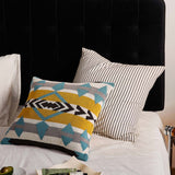 Southwestern Geometric Knitted Pillow Cover