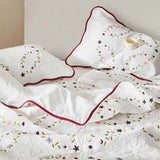 Meadow Vine Floral Quilted 3-Piece Bedding Set