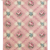 Vintage Rose Floral Quilted 3-Piece Bedding Set