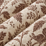 Woodland Animals and Leaves Quilted 3-Piece Bedding Set