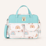 Sweet Boho Rainbow – Multifunctional Tote Bag with Spacious Storage for Travel & Everyday Use